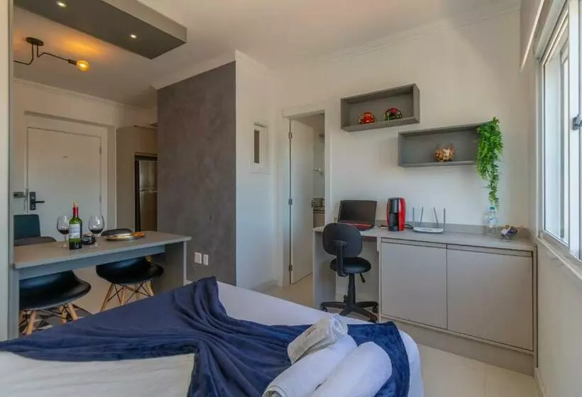 Oferta! Ensolarado No 13º Andar Central Próx Imed Garagem