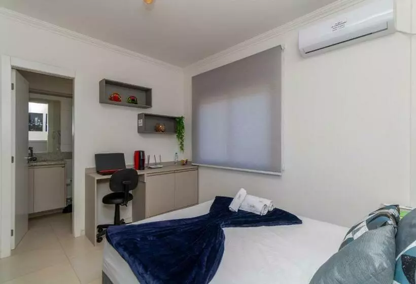 Oferta! Ensolarado No 13º Andar Central Próx Imed Garagem