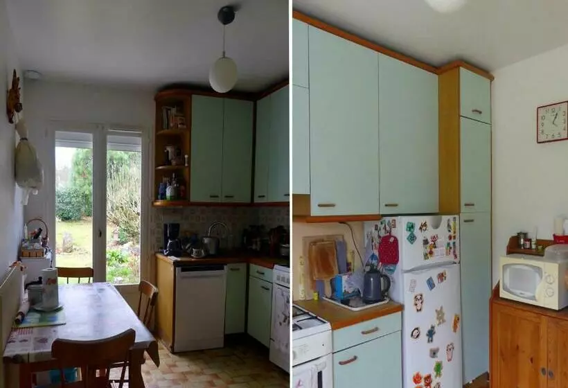 Maison Familiale Avec Grand Jardin   Proche Mer