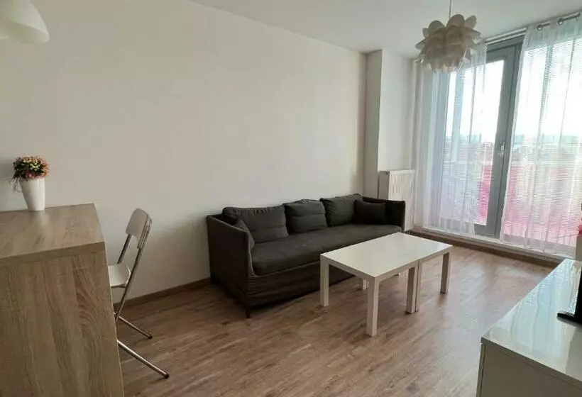 Air Conditioned 2 Room Apartment With Terrace, Prievozska Street
