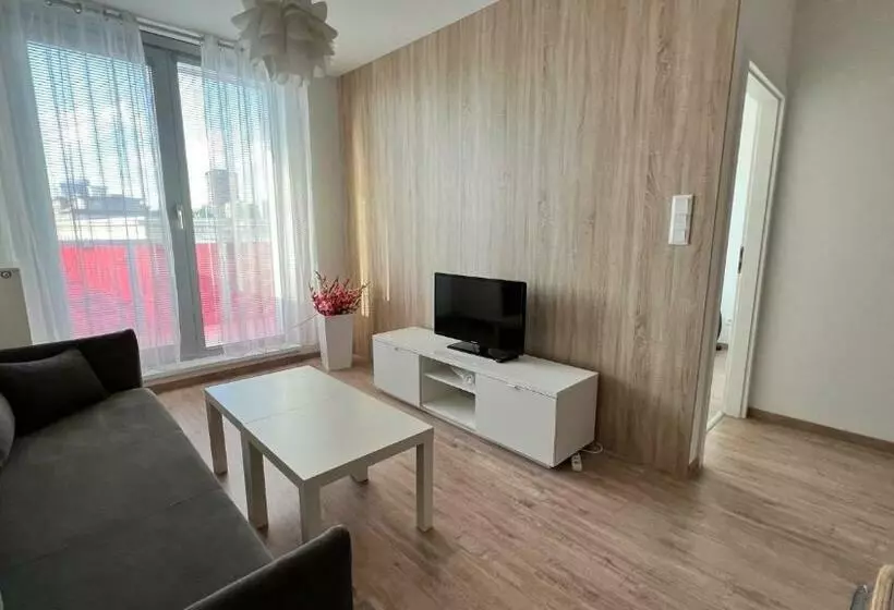 Air Conditioned 2 Room Apartment With Terrace, Prievozska Street