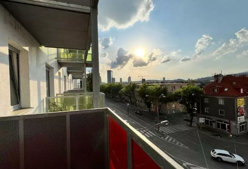 Air Conditioned 2 Room Apartment With Terrace, Prievozska Street