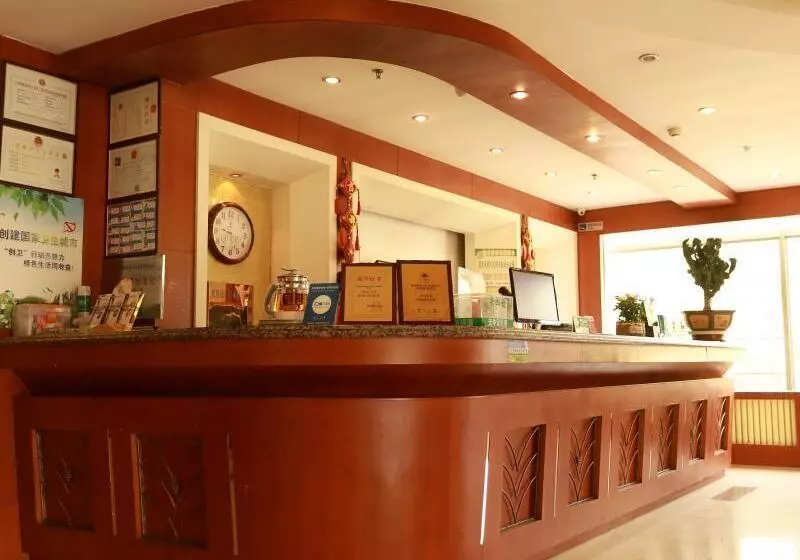 호텔 Greentree Inn Yantai Xingfu Road Marina Plaza Express