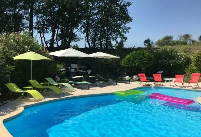 Villa Les Yuccas   Pool   Sea View