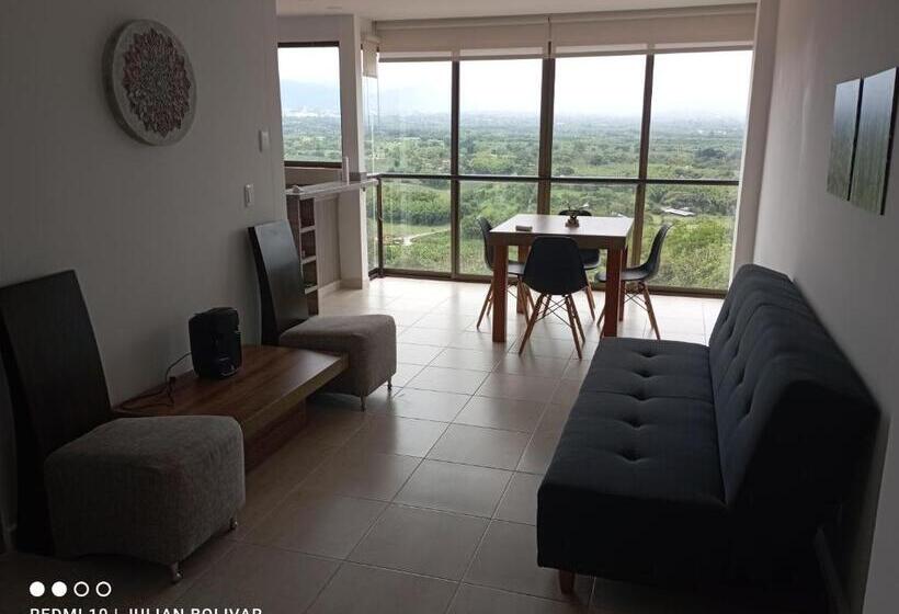Apartamento Con Vista Espectacular A 5 Minutos Del Parque Del Café