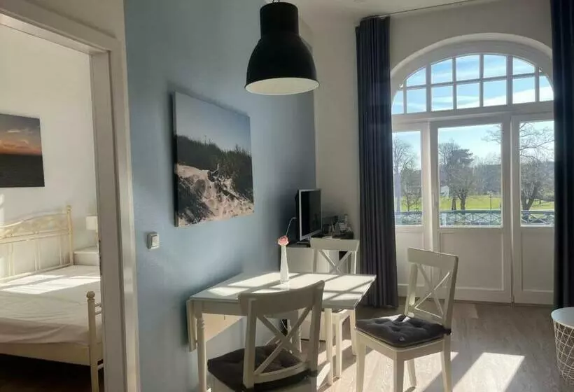 Haus Am Park Whg 24 Balkon Mit Meerblick