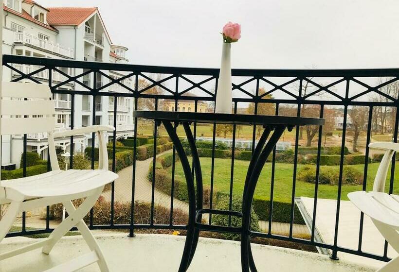 Haus Am Park Whg 24 Balkon Mit Meerblick