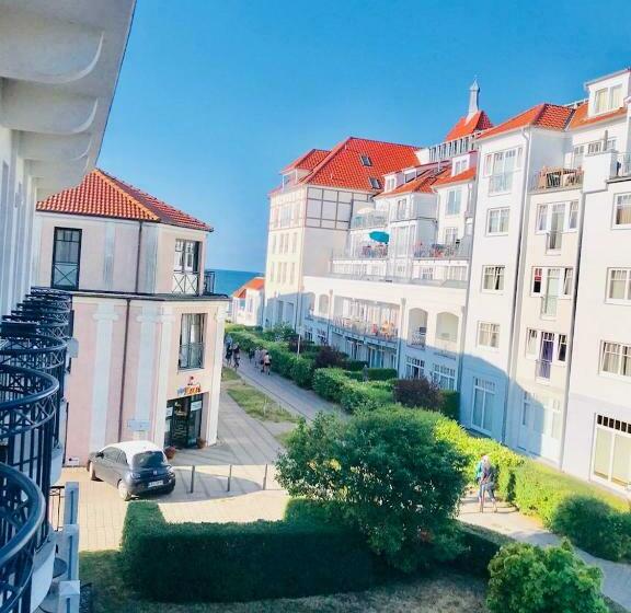 Haus Am Park Whg 24 Balkon Mit Meerblick