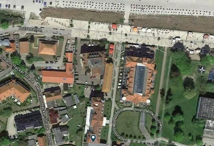 Haus Am Park Whg 24 Balkon Mit Meerblick