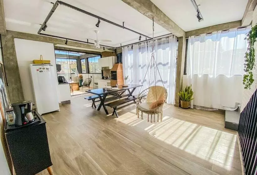 Uai House Com Jacuzzi, Teto Rooftop Retrátil E Colchão Massageador