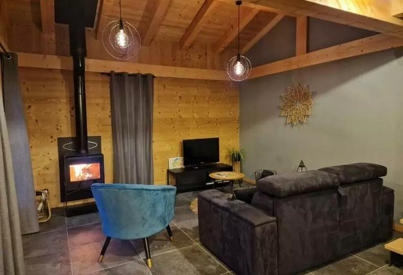 Chalet Cosy Et Moderne Vue Montagnes