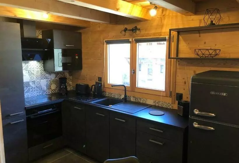 Chalet Cosy Et Moderne Vue Montagnes