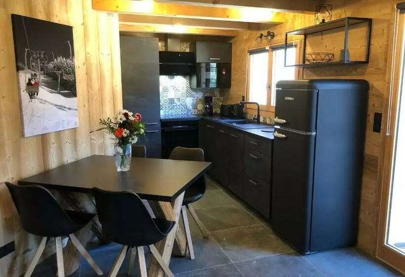 Chalet Cosy Et Moderne Vue Montagnes