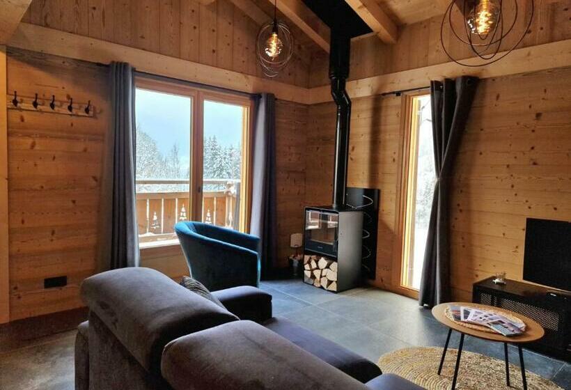 Chalet Cosy Et Moderne Vue Montagnes