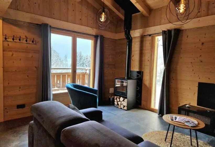 Chalet Cosy Et Moderne Vue Montagnes