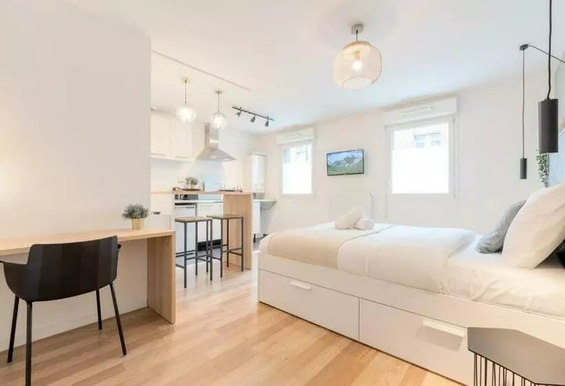 Wazemmes   Functional Studio With Parking Space!