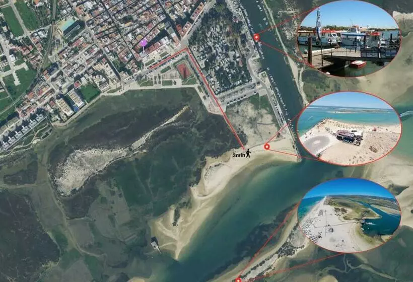 Apartamento Na Primeira Linha Da Ria Formosa