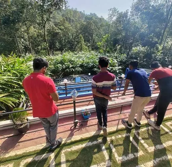 Arabian Holiday Resort With Swimming Pool In Idukki Calvary Mount