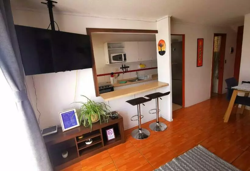 Acogedor Departamento 3 Hab  1 Estacionamiento Sector Sur