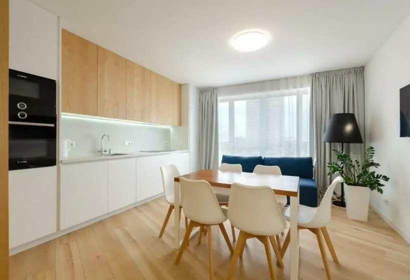 7435two Bedrooms Cozy Apartment In New Building Nearby With Railway Station