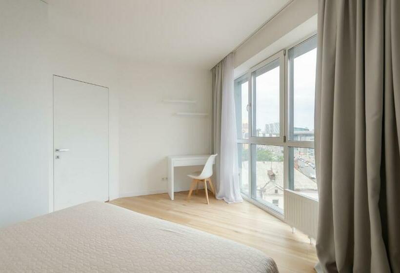 7435two Bedrooms Cozy Apartment In New Building Nearby With Railway Station