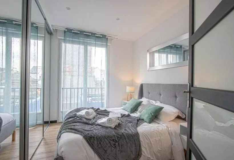 Douces Nuits Caennaises   Parking Privé Inclus, Centre Ville