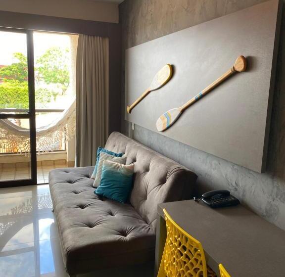 Flat Decoração Náutica C/vista Lago Paranoá