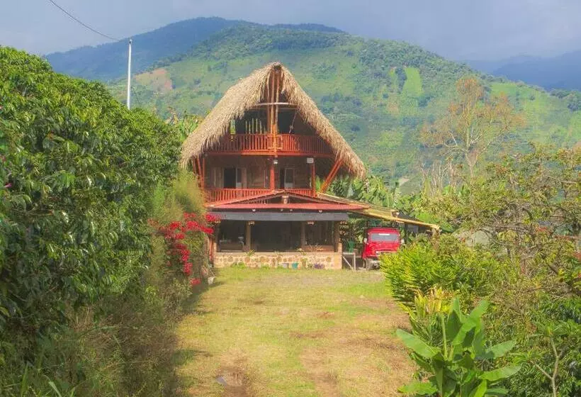 هتل Hospedaje Rural Finca Cafetera La Maloka