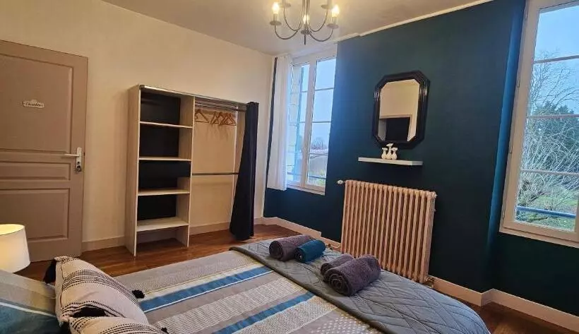 ベッドアンドブレックファースト Chambres Et Gîtes Les Deux Chênes Près De Bergerac