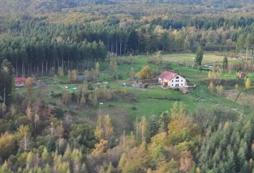 Aamiaismajoitus (B&B) Chambre Merisier Dans Une Ferme Avec étang Privé Au Coeur De La Région Des Mille étangs, Faucogney E