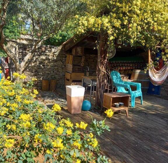 住宿加早餐 Un Nid Entre Vignes Et Pierres Pic St Loup