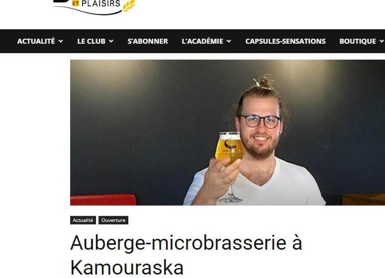 فندق La Baleine Endiablée Microbrasserie