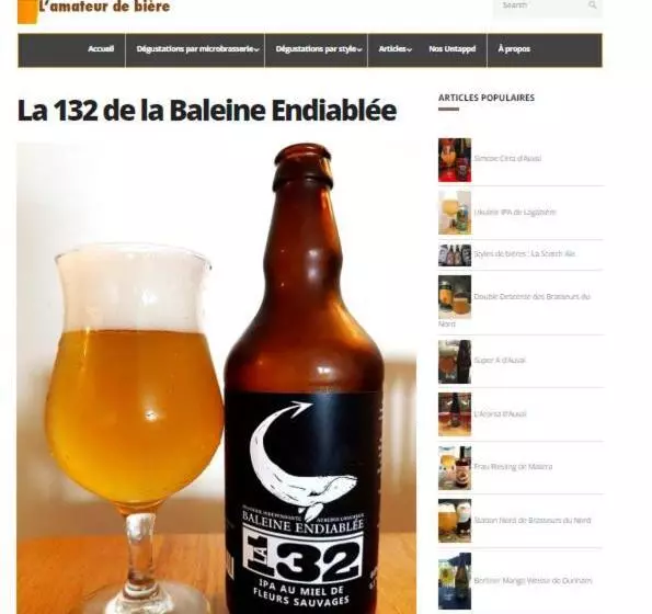 Hotelli La Baleine Endiablée Microbrasserie