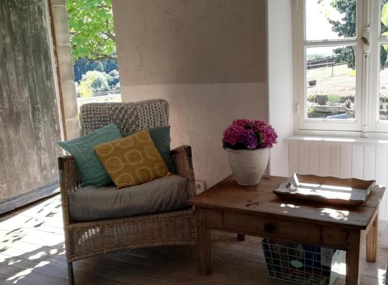 ベッドアンドブレックファースト Chambre D Hôte équestre Au Petit Bonheur