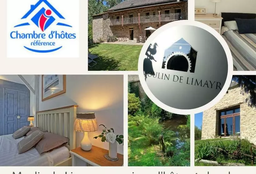 Aamiaismajoitus (B&B) Moulin De Limayrac
