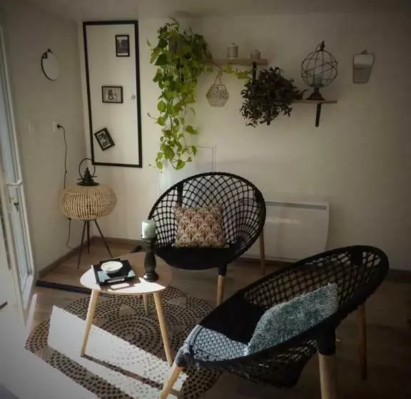 Aamiaismajoitus (B&B) Arche De Lanoë Jacuzzi