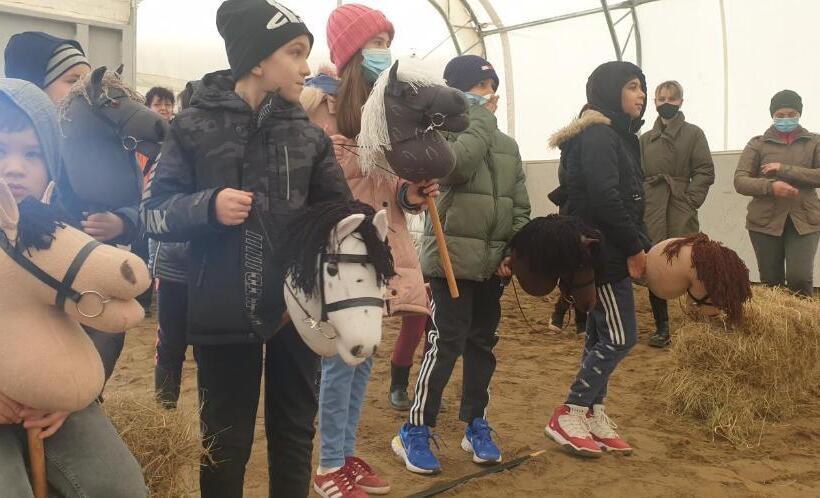 בית מלון כפרי Hobby Land Ranch Horse S Barn Guesthouse