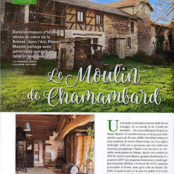 ペンション Le Moulin De Chamambard