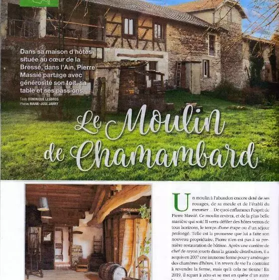 ペンション Le Moulin De Chamambard