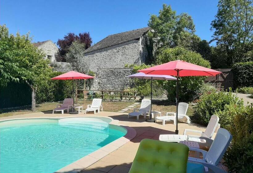 住宿加早餐  Au Chat Perché Chambre Double