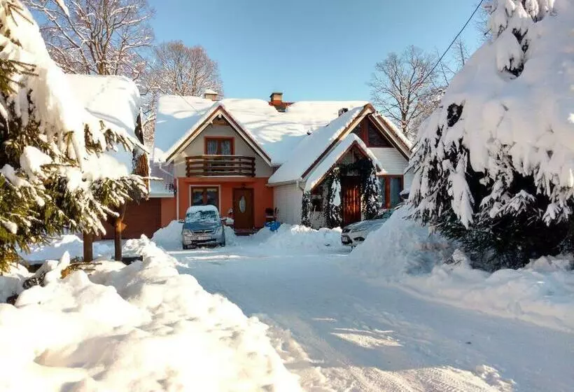 ホテル Rodzinny Domek Apartament