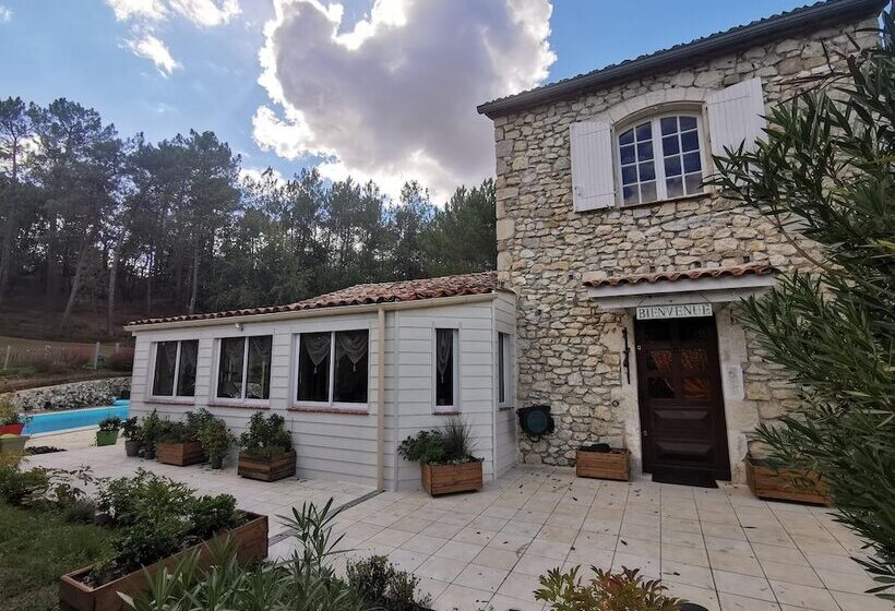 민박 Domaine Des 3 Cyprès Chez Nath & Pat