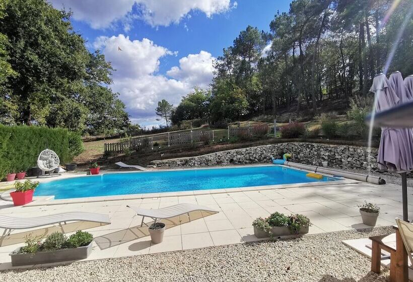 민박 Domaine Des 3 Cyprès Chez Nath & Pat