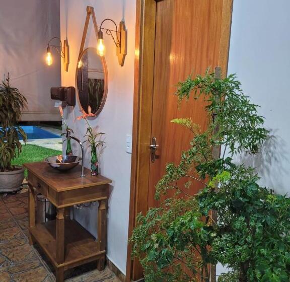 호스텔 Pousada Chacara Entre Nós