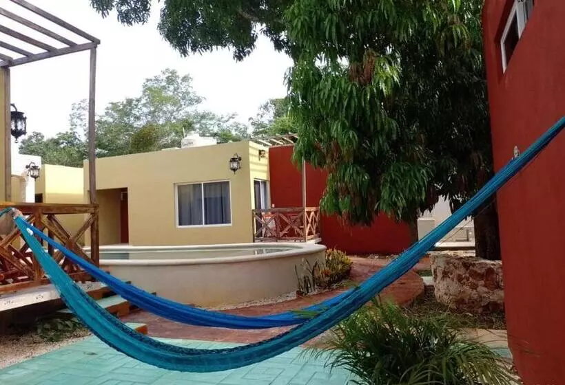 ペンション Habitacion Tizic En Casa Nicte Há