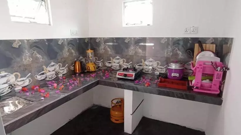 ペンション Quiet Place Villa With Kitchen