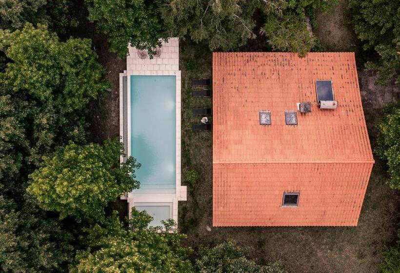 پانسیون Prado Do Xisto Chalé De Madeira A 7km De Braga