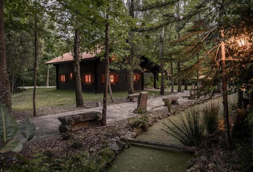 پانسیون Prado Do Xisto Chalé De Madeira A 7km De Braga