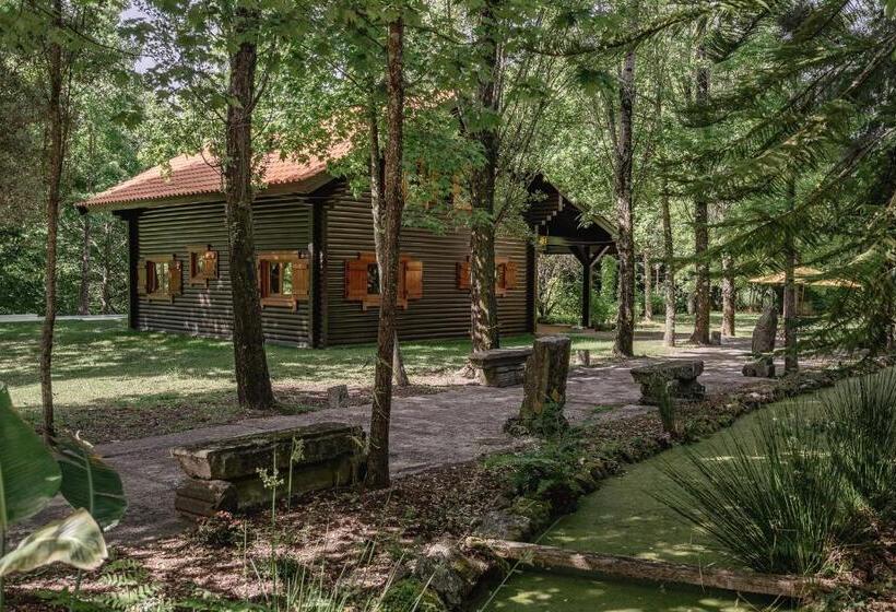 پانسیون Prado Do Xisto Chalé De Madeira A 7km De Braga