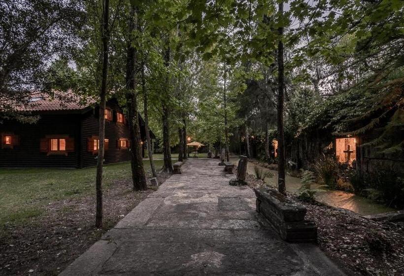 پانسیون Prado Do Xisto Chalé De Madeira A 7km De Braga